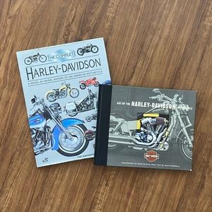 Harley Davidson history 2 books